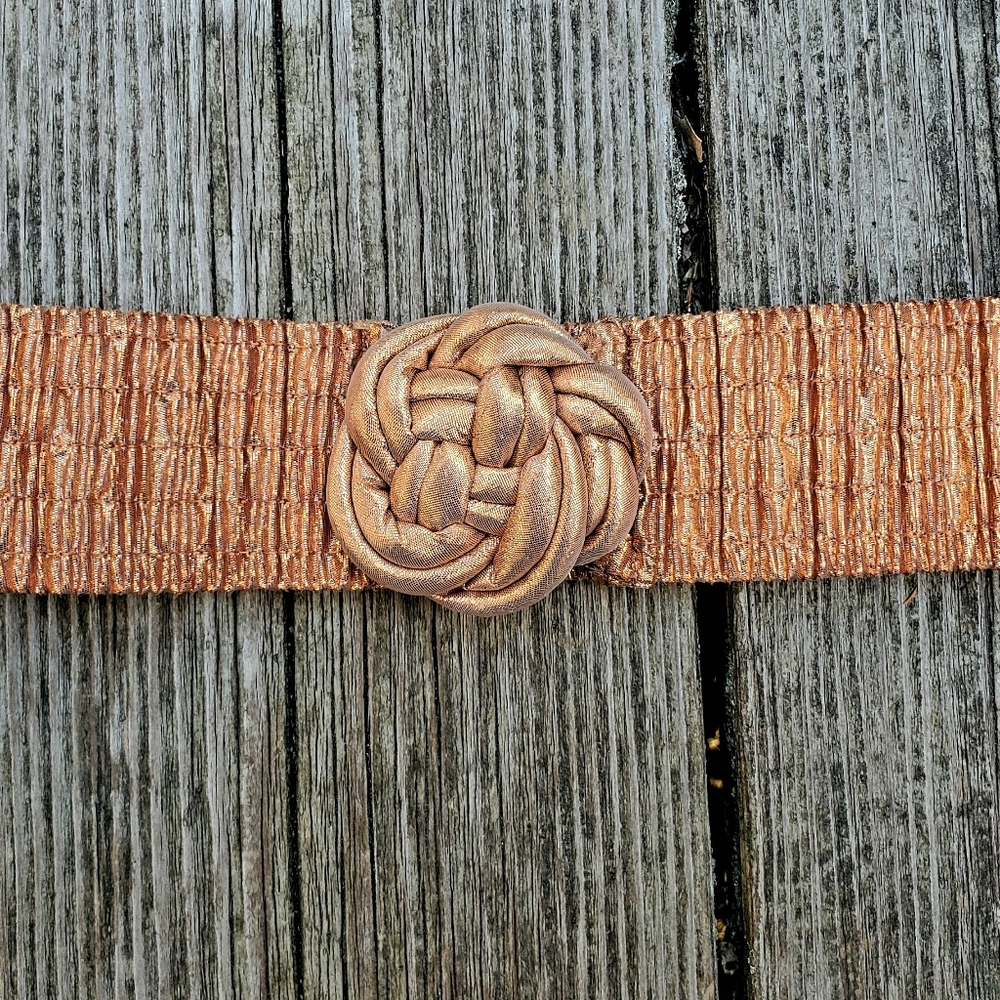 Rose Gold Dream • Vintage 1980s Goodheart Belt
